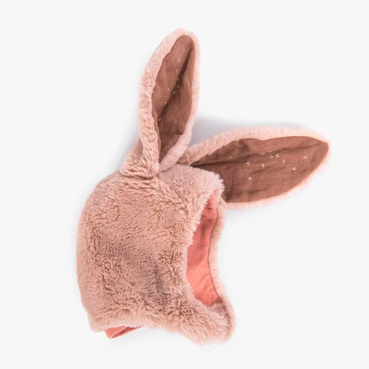 Moulin Roty Bonnet Lapin Rose 6/18 Mois 2 Moulin Roty Bonnet Lapin Rose 6/18 Mois – Image 2