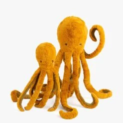 Moulin Roty Peluche Petit Poulpe 13 Moulin Roty Peluche Petit Poulpe -Bébés Produits Magasin 719024 719025 4 gris