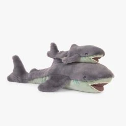 Moulin Roty Peluche Petit Requin -Bébés Produits Magasin 719026 719027 2 gris 1