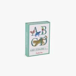 Moulin Roty Cartes Abécédaire (26 Cartes) -Bébés Produits Magasin 719600 3 gris