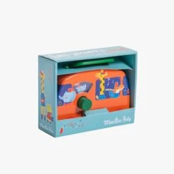 Moulin Roty Bus Musical En Métal Fanfare -Bébés Produits Magasin 720394 3 gris