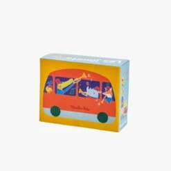 Moulin Roty Bus Musical En Métal Fanfare -Bébés Produits Magasin 720394 4 gris