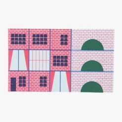 Moulin Roty Jeu De Construction En Bois Bloc Ville -Bébés Produits Magasin 720404 13 gris