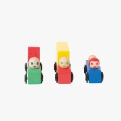 Moulin Roty Set Voiture Et Camions En Bois -Bébés Produits Magasin 720406 6 gris