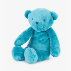 Moulin Roty Peluche Ours Bleu 30 Cm Les P'tits Doudous De L'hôpital