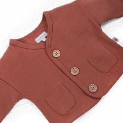 Moulin Roty Cardigan Molleton Cannelle - Ingmar 6 Moulin Roty Cardigan Molleton Cannelle - Ingmar -Bébés Produits Magasin Cardigan molleton cannelle Ingmar Trois petits lapins Moulin Roty 2