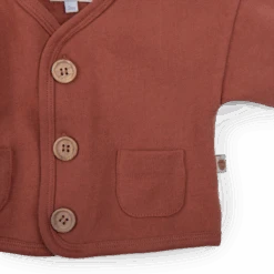 Moulin Roty Cardigan Molleton Cannelle - Ingmar 7 Moulin Roty Cardigan Molleton Cannelle - Ingmar -Bébés Produits Magasin Cardigan molleton cannelle Ingmar Trois petits lapins Moulin Roty 3