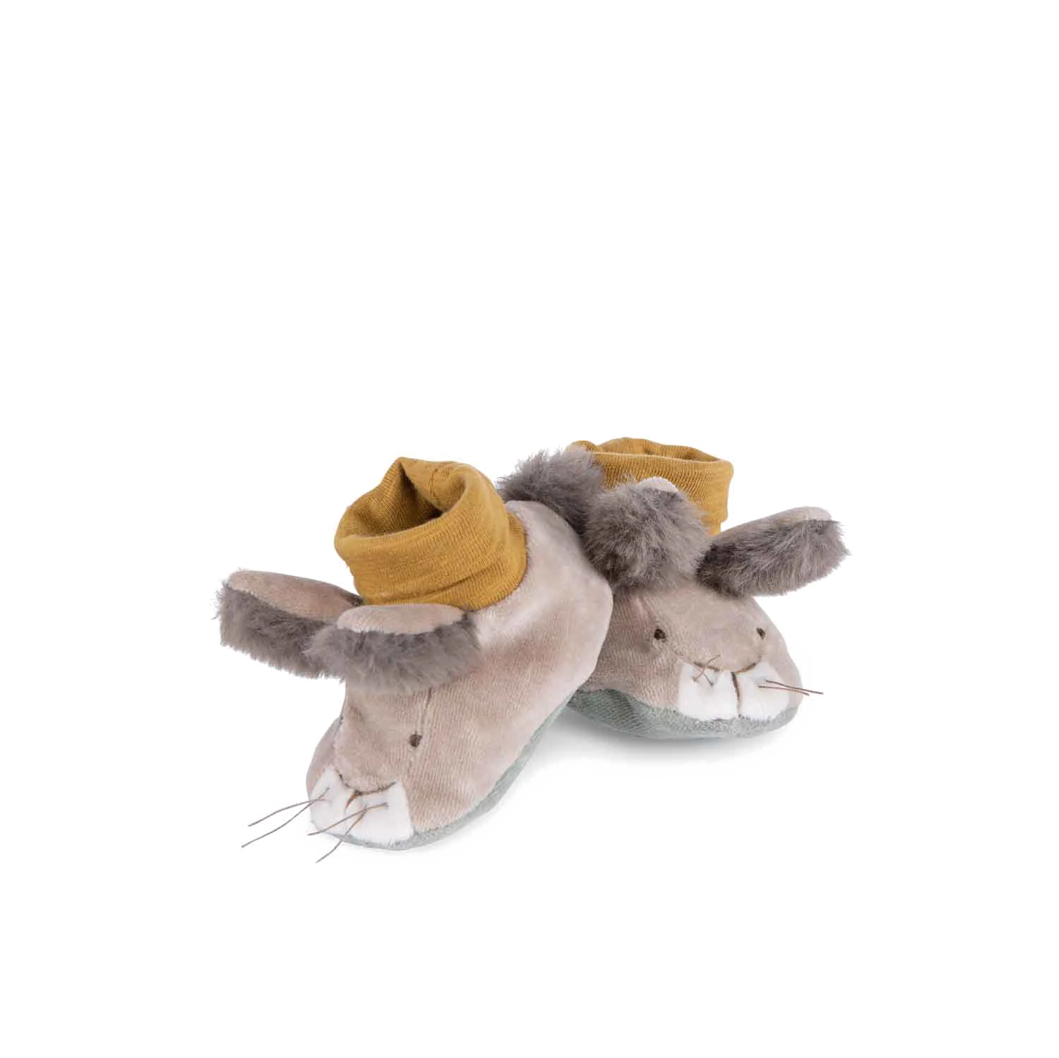 Moulin Roty Chaussons Lapin 2 Moulin Roty Chaussons Lapin – Image 2