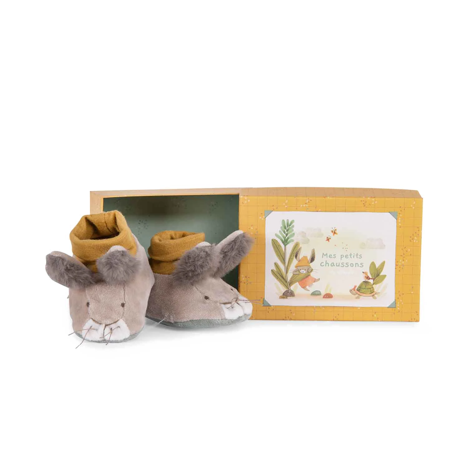 Moulin Roty Chaussons Lapin 1 Moulin Roty Chaussons Lapin