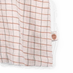 Moulin Roty Chemise En Lange Imprimé Carreaux Bicolore - Isae -Bébés Produits Magasin Chemise en lange imprime carreaux bicolore Isae Trois petits lapins Moulin Roty 6