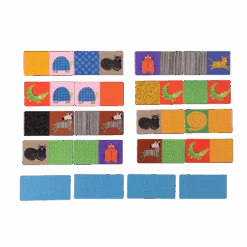 Moulin Roty Domino Des Motifs -Bébés Produits Magasin Domino des motifs Les Toupitis Moulin Roty 2