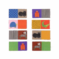 Moulin Roty Domino Des Motifs -Bébés Produits Magasin Domino des motifs Les Toupitis Moulin Roty 3