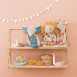 Moulin Roty Doudou-hochet Girafe 7 Moulin Roty Doudou-hochet Girafe -Bébés Produits Magasin Doudouhochet Girafe Sous mon baobab Moulin Roty 3 1