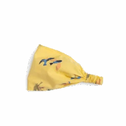 Moulin Roty Harriet Bandeau Jaune Motif Hirondelles -Bébés Produits Magasin Harriet bandeau popeline jaune imprime allover hirondelles Bord de mer Moulin Ro 1 1