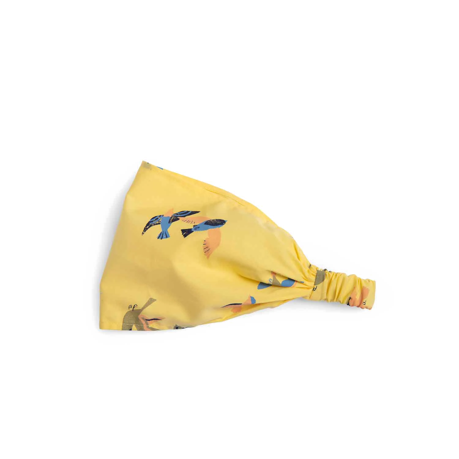 Moulin Roty Harriet Bandeau Jaune Motif Hirondelles – Image 3