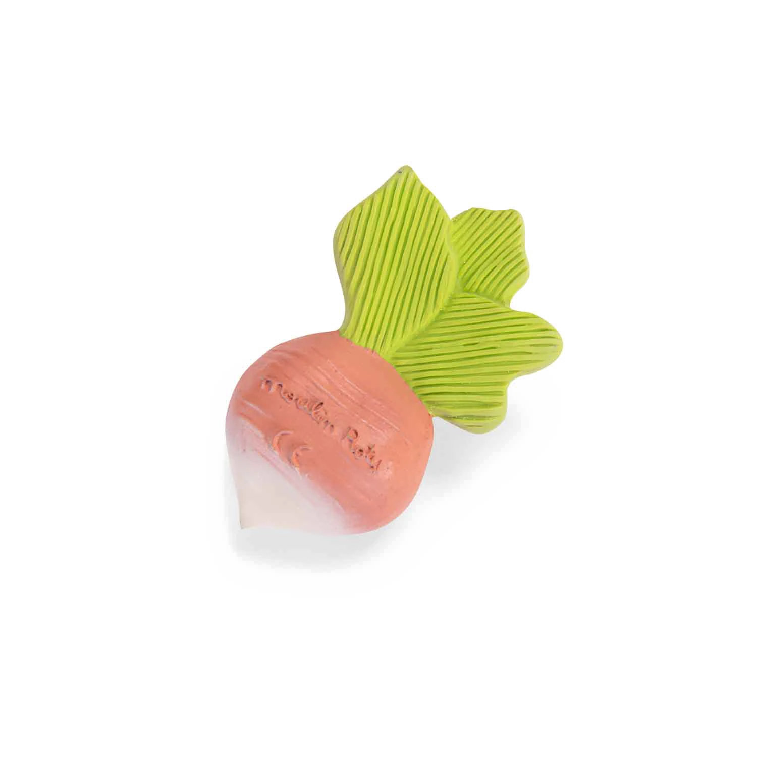 Moulin Roty Hochet De Dentition En Caoutchouc Naturel Radis – Image 2