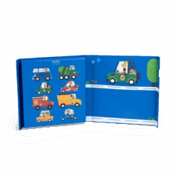 Moulin Roty Jeu Magnétique Les Véhicules -Bébés Produits Magasin Jeu magnetique Les vehicules Les Popipop Moulin Roty 3