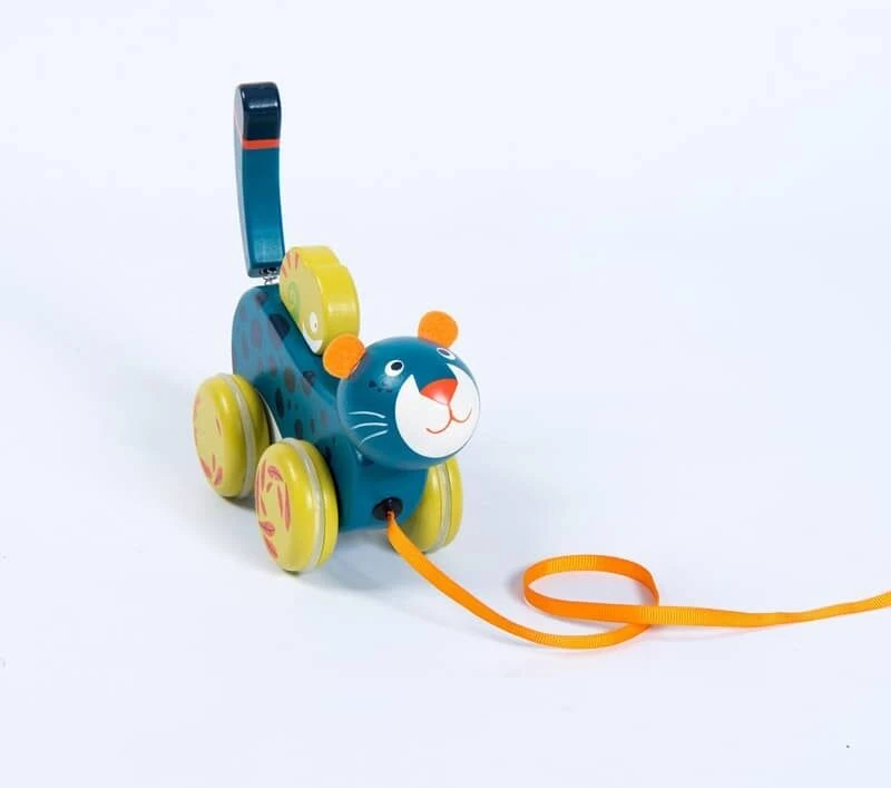 Moulin Roty Jouet à Tirer Panthère 1 Moulin Roty Jouet à Tirer Panthère