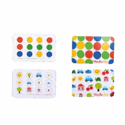 Moulin Roty Labyrinthe Des Couleurs -Bébés Produits Magasin Labyrinthe des couleurs en bois Les Popipop Moulin Roty 3