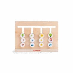 Moulin Roty Labyrinthe Des Couleurs -Bébés Produits Magasin Labyrinthe des couleurs en bois Les Popipop Moulin Roty 4