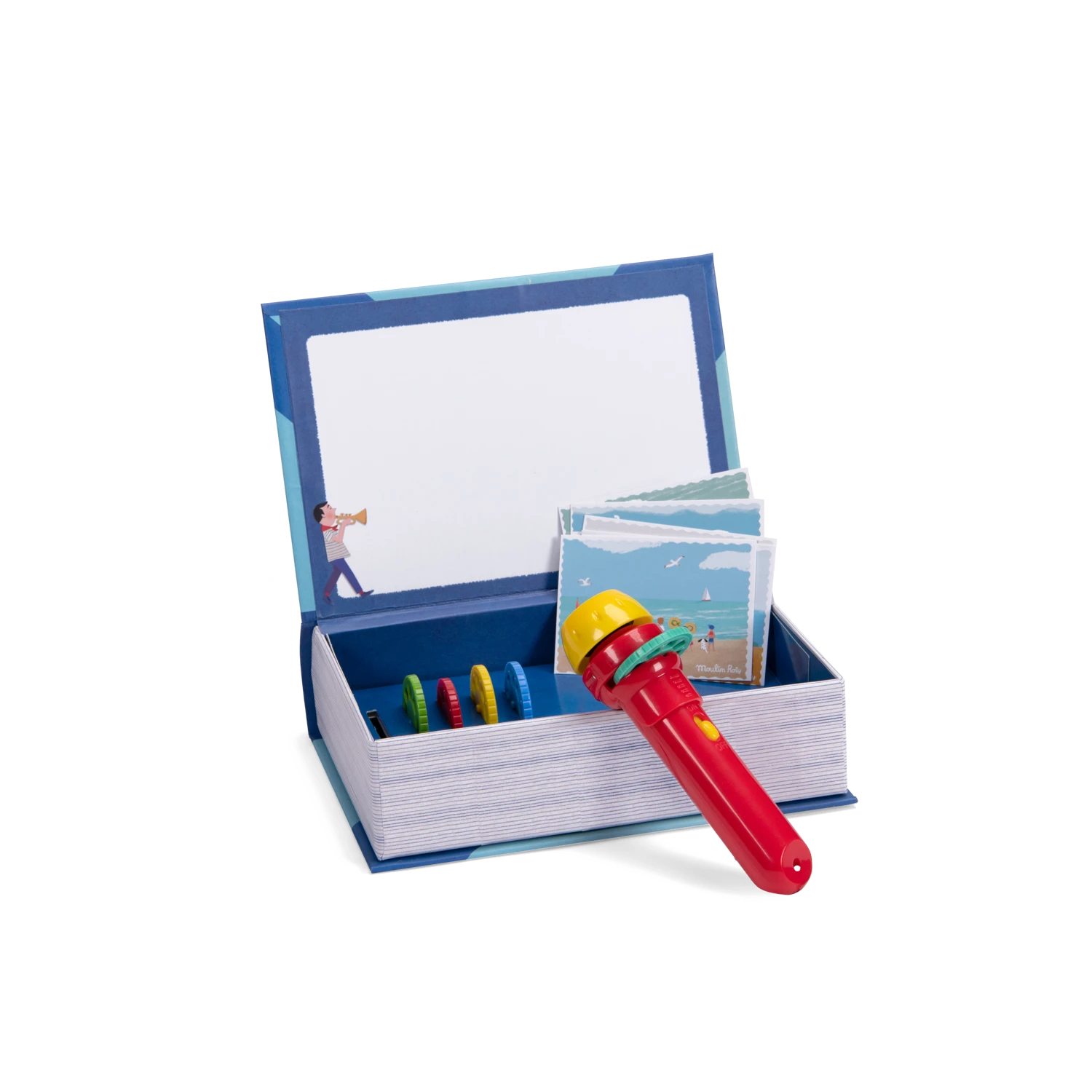 Moulin Roty Lampe à Histoires Livre Les Petites Aventures 2 Moulin Roty Lampe à Histoires Livre Les Petites Aventures – Image 2