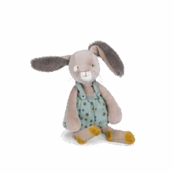 Moulin Roty Peluche Lapin Sauge -Bébés Produits Magasin Peluche Lapin sauge Trois petits lapins Moulin Roty 1 1