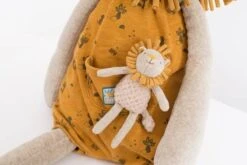 Moulin Roty Peluche Géante Lion Et Son Doudou -Bébés Produits Magasin Peluche geante Lion et son doudou Sous mon baobab Moulin Roty 4