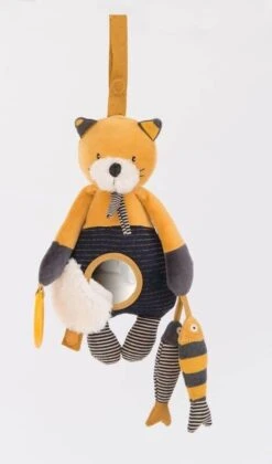 Moulin Roty Petit Chat D'activités Lulu -Bébés Produits Magasin Petit chat d activites Lulu Les Moustaches Moulin Roty 3