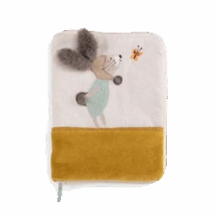 Moulin Roty Protège Carnet De Santé à Broder Lapin
