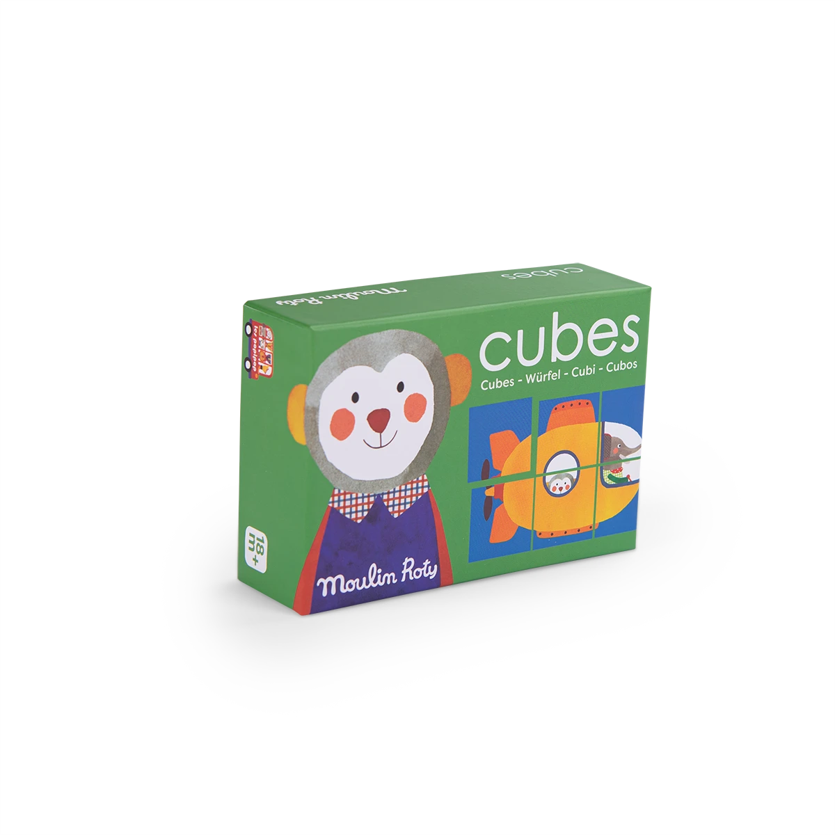 Moulin Roty Puzzle 6 Cubes 7 Moulin Roty Puzzle 6 Cubes – Image 7