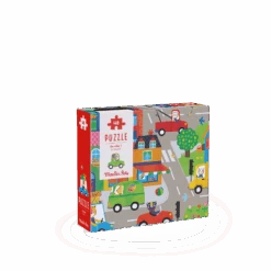 Moulin Roty Puzzle En Ville 48 Pcs