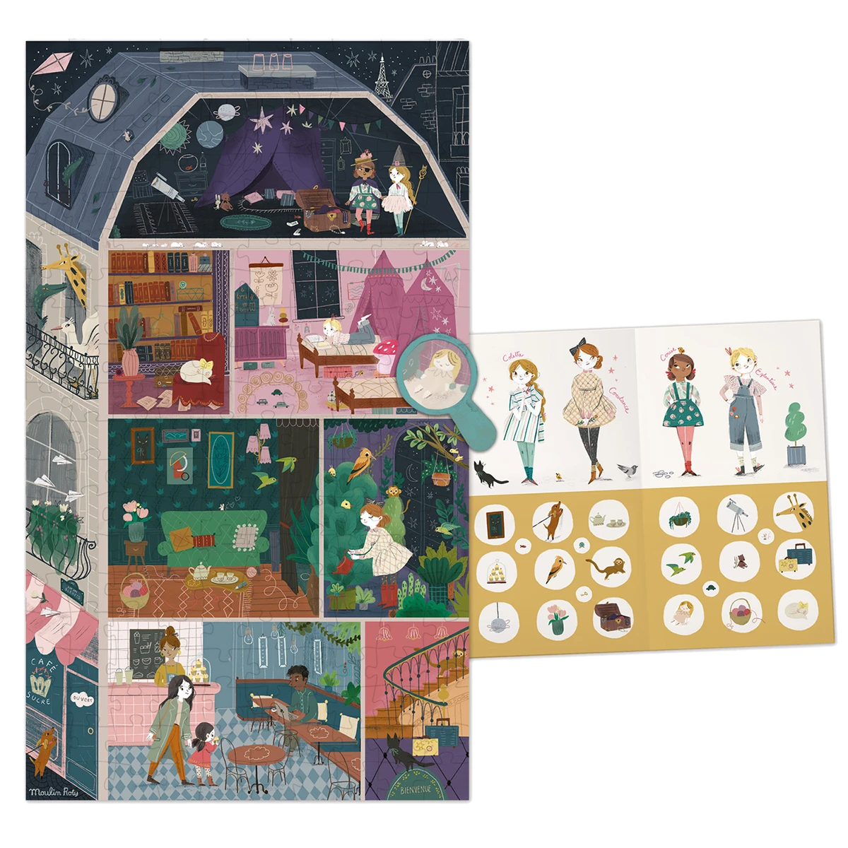 Moulin Roty Puzzle L'hôtel Particulier 200 Pcs 3 Moulin Roty Puzzle L'hôtel Particulier 200 Pcs – Image 3