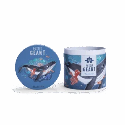 Moulin Roty Puzzle Géant Baleine 36 Pièces -Bébés Produits Magasin Puzzle geant Baleine 36 pcs Les aventures de Paulie Moulin Roty 2 1