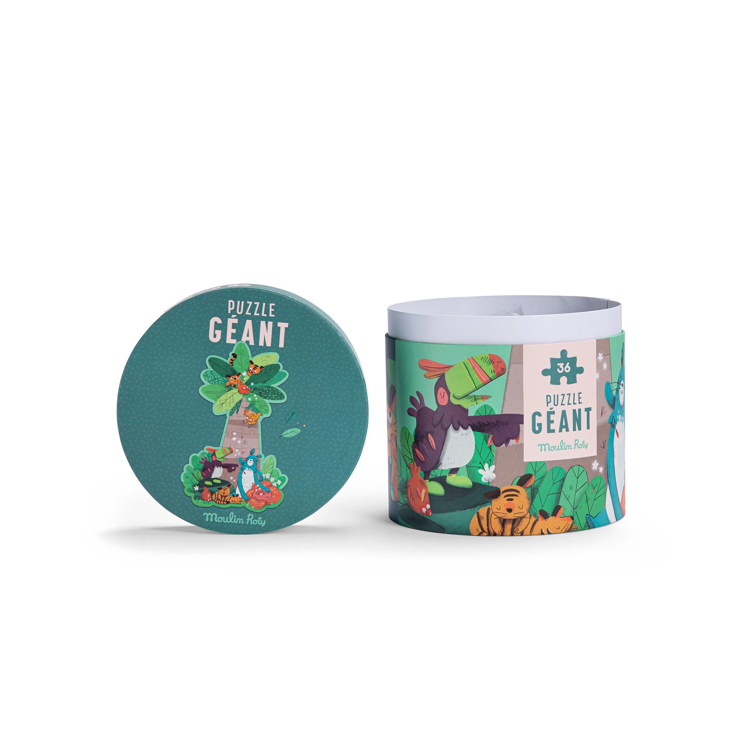 Moulin Roty Puzzle Géant Palmier 36 Pièces 4 Moulin Roty Puzzle Géant Palmier 36 Pièces – Image 4