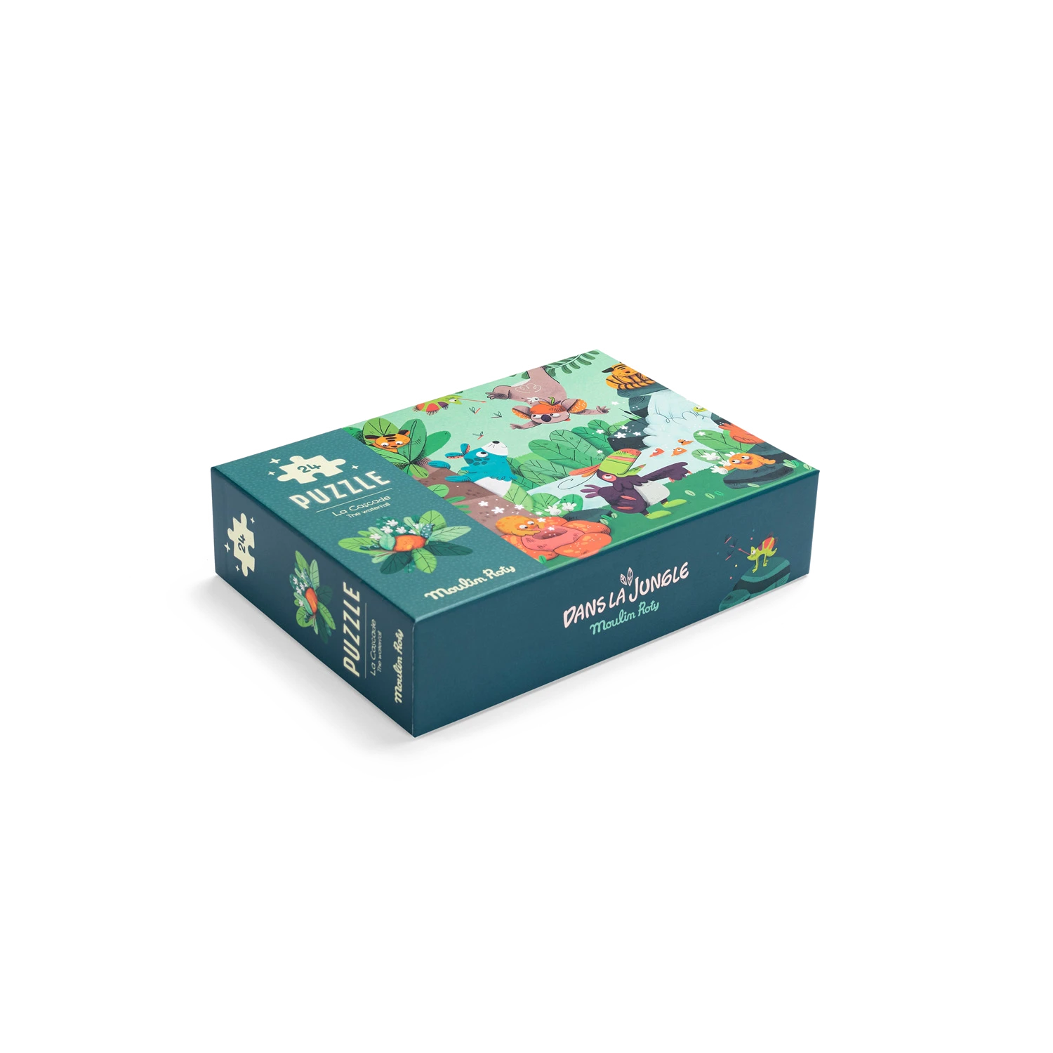Moulin Roty Puzzle Phosphorescent La Cascade 24 Pièces – Image 4