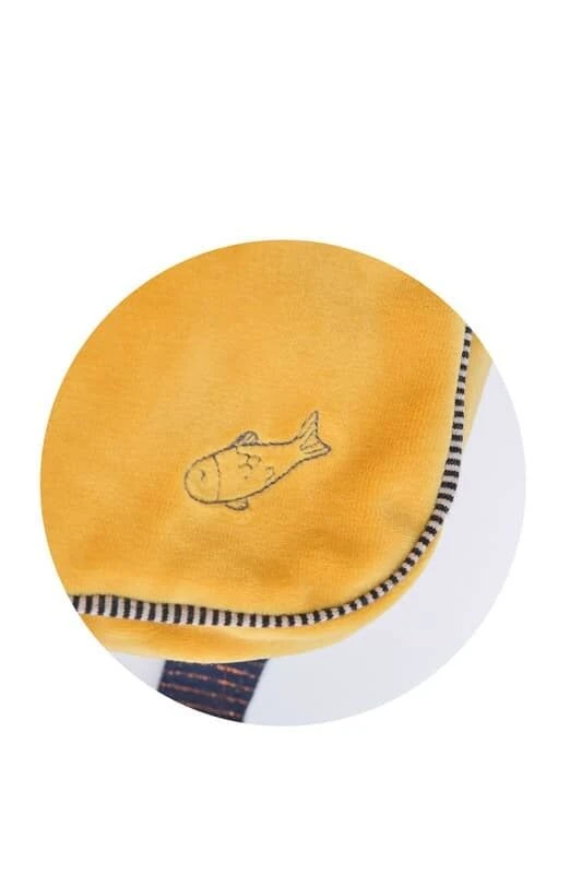 Moulin Roty Sac à Dos à Broder Chat Moutarde Lulu 2 Moulin Roty Sac à Dos à Broder Chat Moutarde Lulu – Image 2