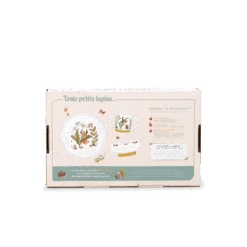 Moulin Roty Set Vaisselle Porcelaine -Bébés Produits Magasin Set vaisselle porcelaine Trois petits lapins Moulin Roty 3 1