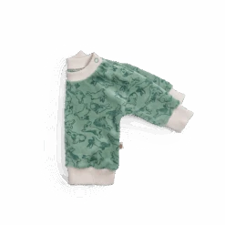 Moulin Roty Sweat-shirt En Maille Velours Imprimé Lapins - Ismaël -Bébés Produits Magasin Sweatshirt en maille velours imprime lapins Ismael Trois petits lapins Moulin R 3