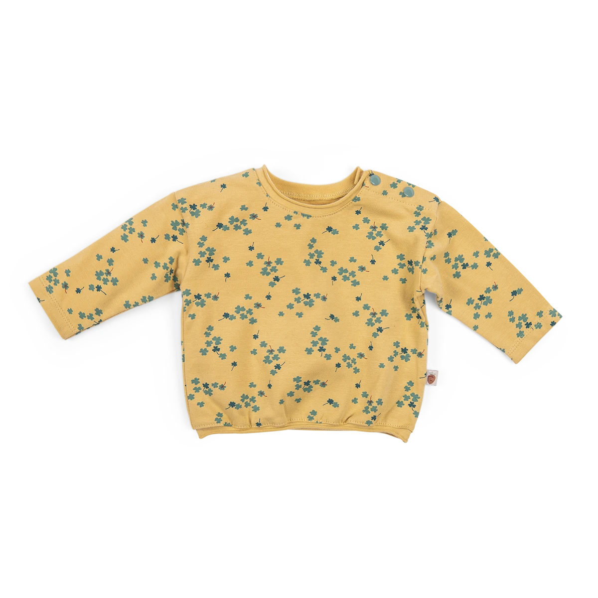 Moulin Roty Tee-shirt En Jersey Imprimé Trèfles - Ilam – Image 2