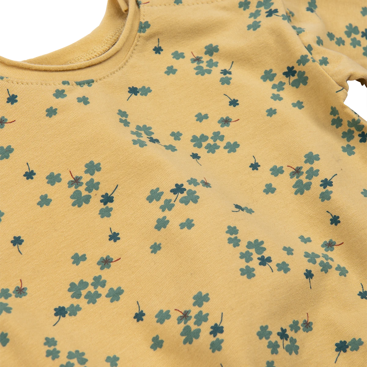 Moulin Roty Tee-shirt En Jersey Imprimé Trèfles - Ilam – Image 4