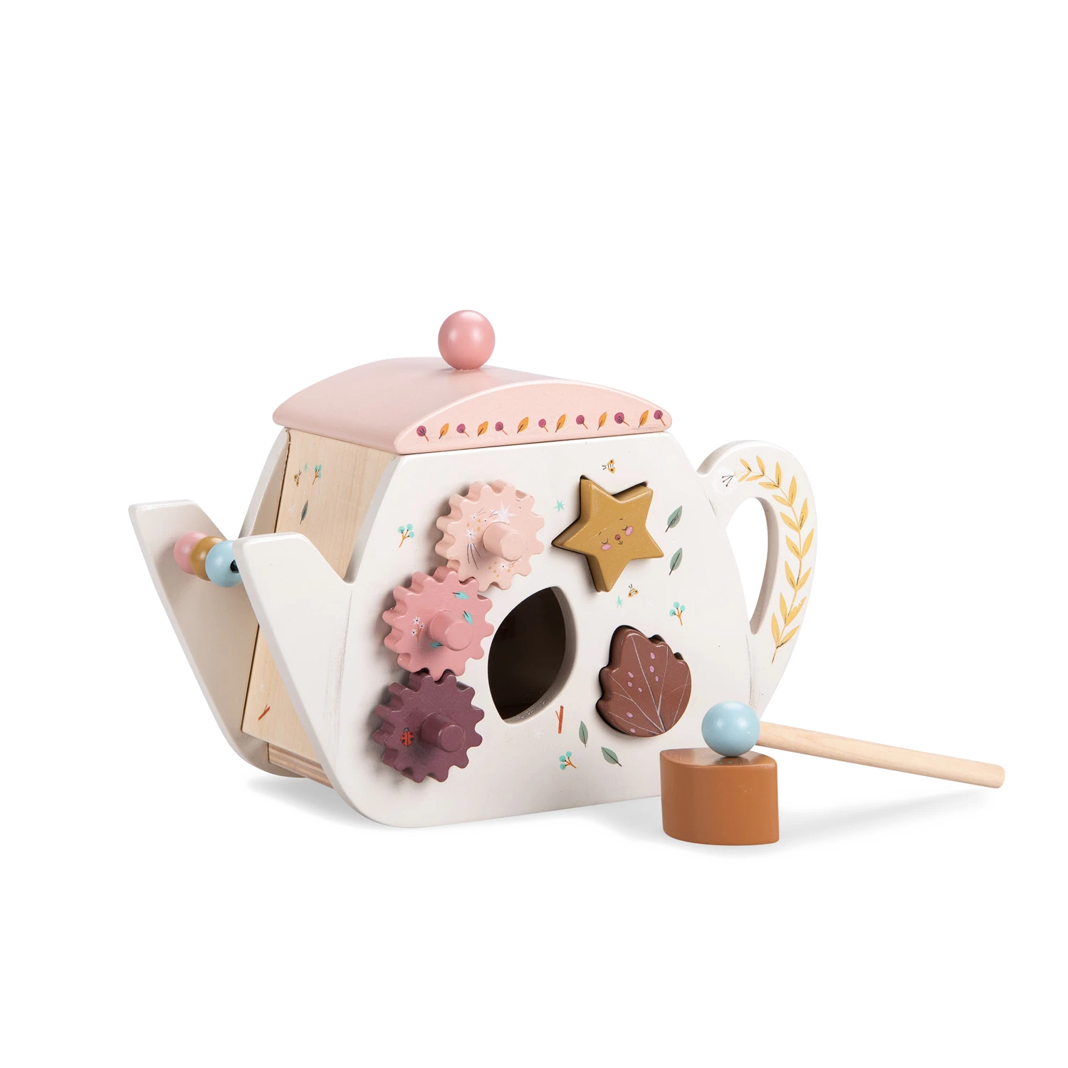 Moulin Roty Théière D'activités En Bois 1 Moulin Roty Théière D'activités En Bois