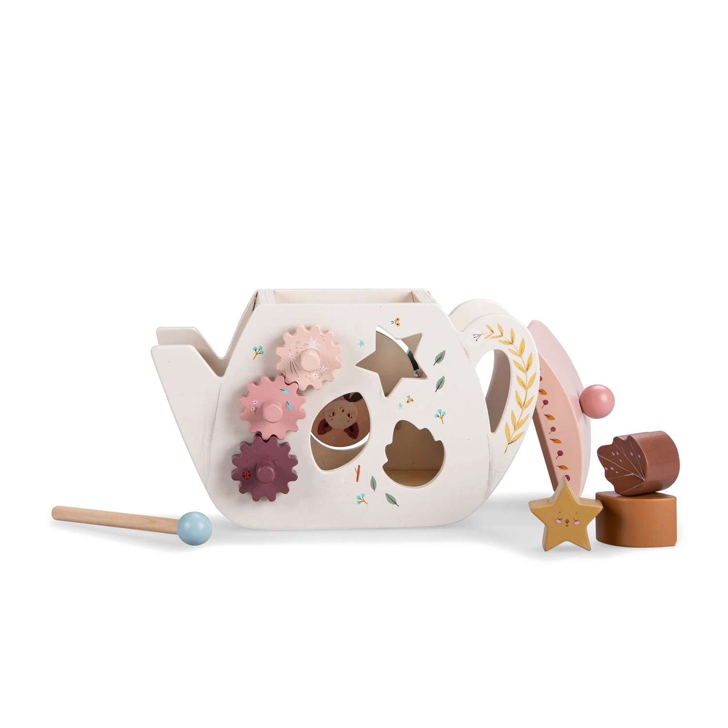 Moulin Roty Théière D'activités En Bois 8 Moulin Roty Théière D'activités En Bois – Image 8