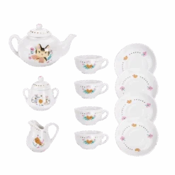 Moulin Roty Valise Dînette Thé Céramique -Bébés Produits Magasin Valise dinette the porcelaine Les parisiennes Moulin Roty 2