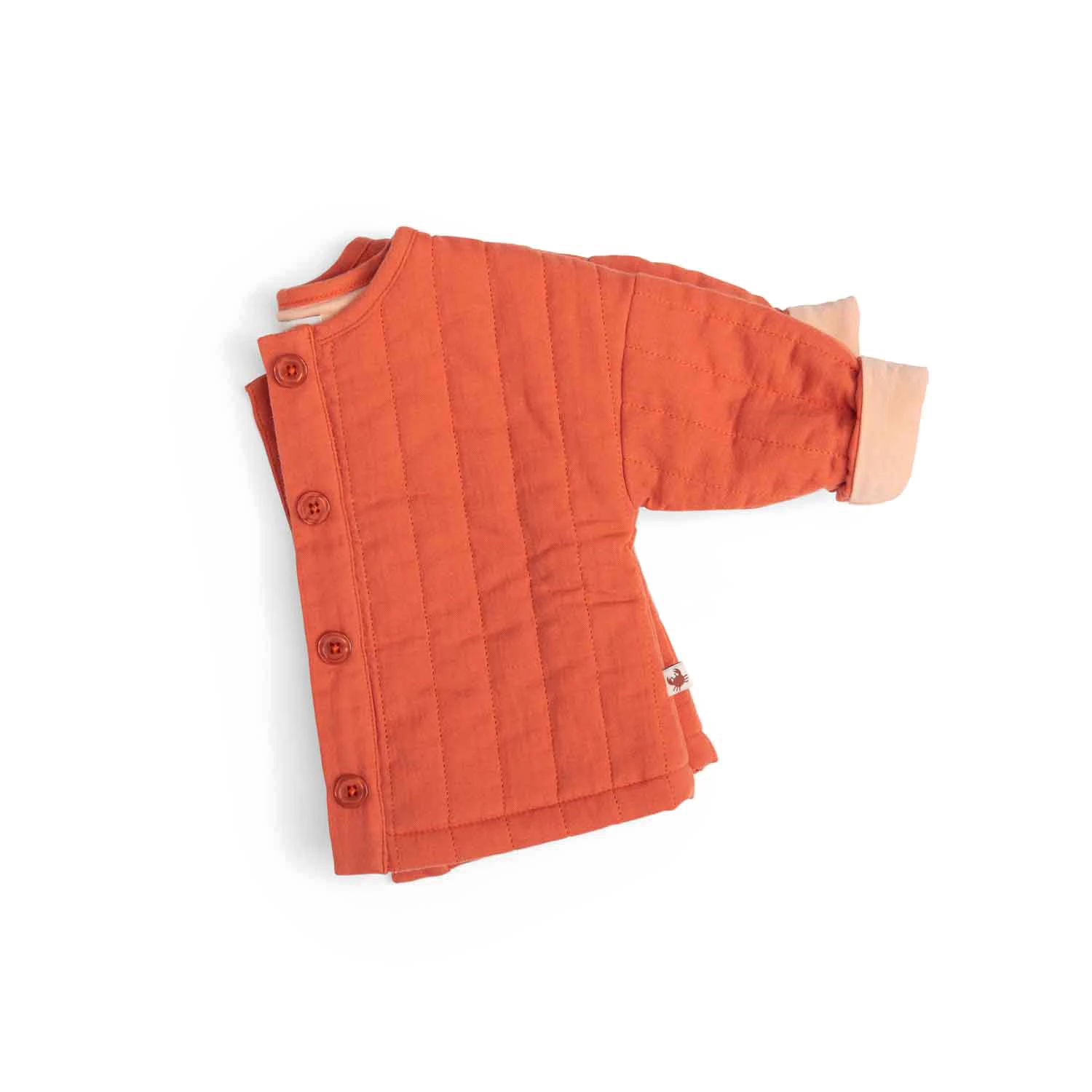 Moulin Roty Hermione Gilet Orange 2 Moulin Roty Hermione Gilet Orange – Image 2