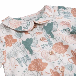Moulin Roty Blouse En Coton Imprimé Potager - Isée -Bébés Produits Magasin isee 2