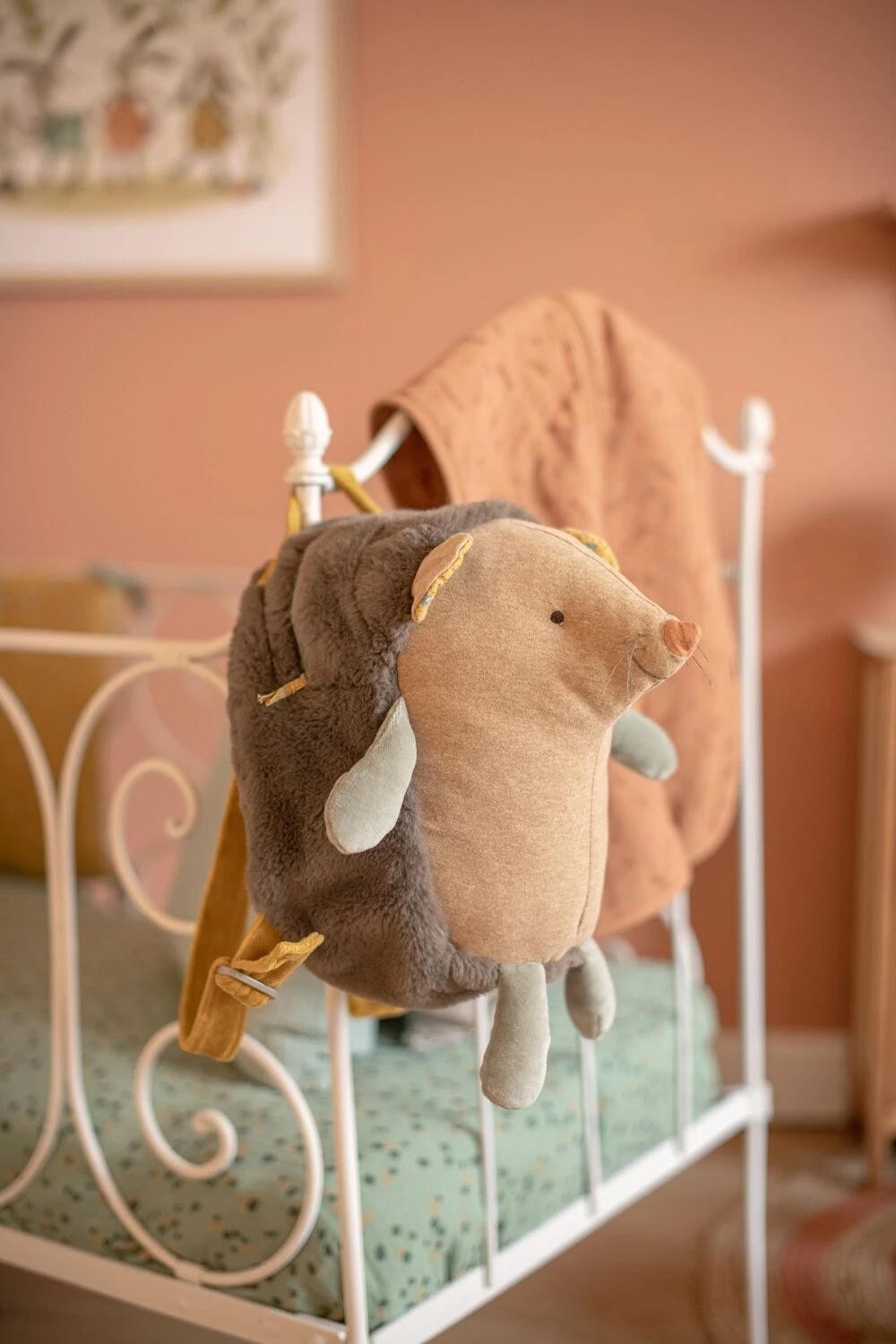 Moulin Roty Sac à Dos Hérisson 3 Moulin Roty Sac à Dos Hérisson – Image 3